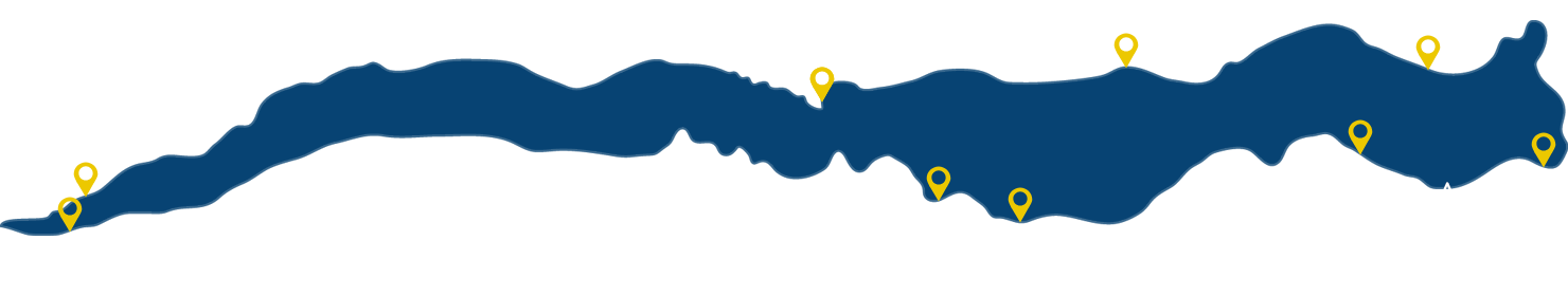 Windermere Pier Locations